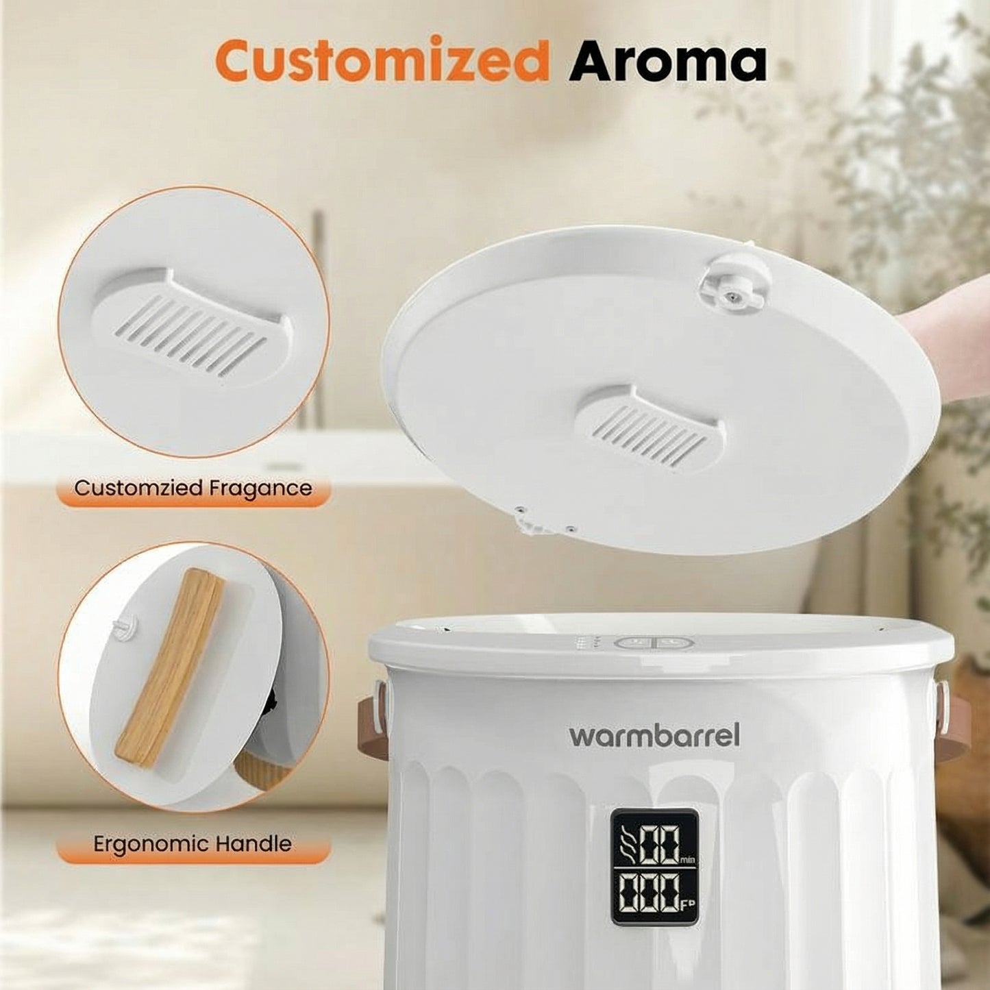 WarmBarrel™ Towel Warmer